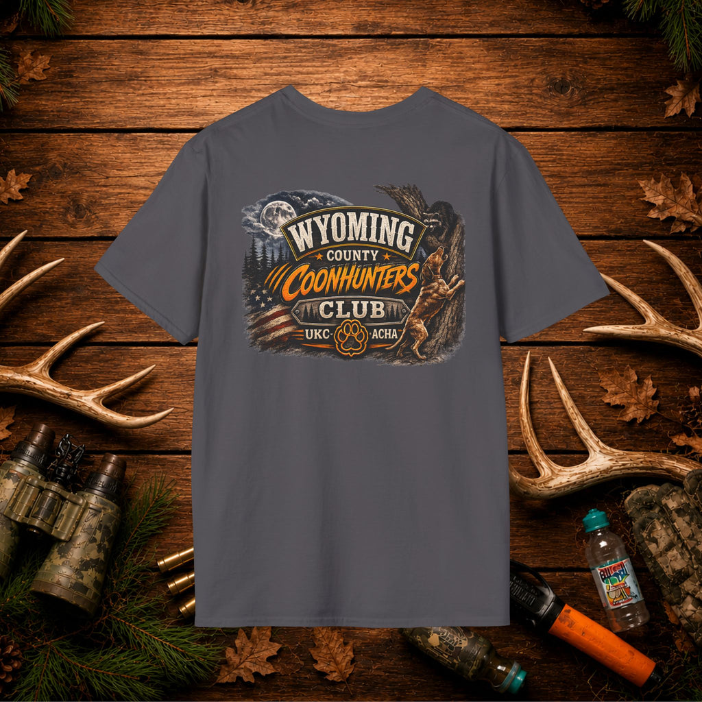 Wyoming county coonhunters club banner