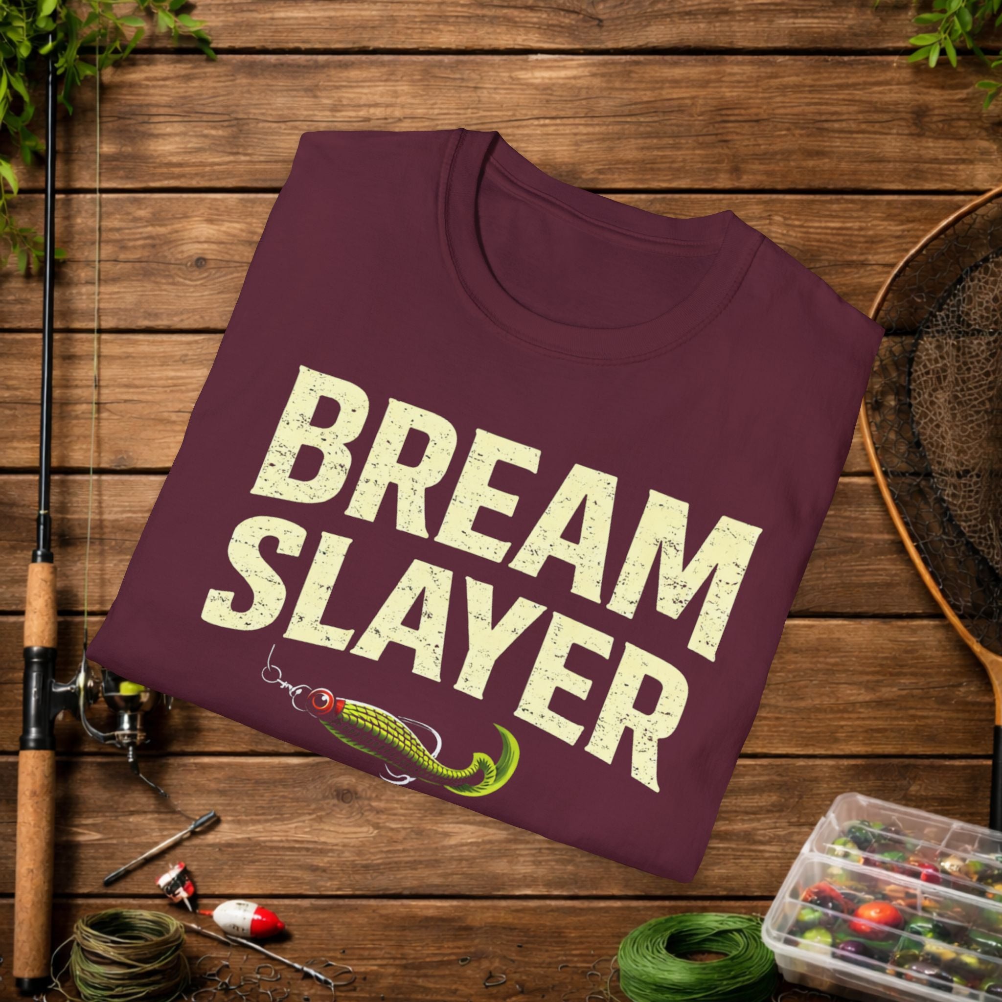 Bream Slayer Shirt – Limits or GTFO Fishing Tee – Crappie & Panfish Angler Shirt – Funny Fishing Shirt for Fishermen