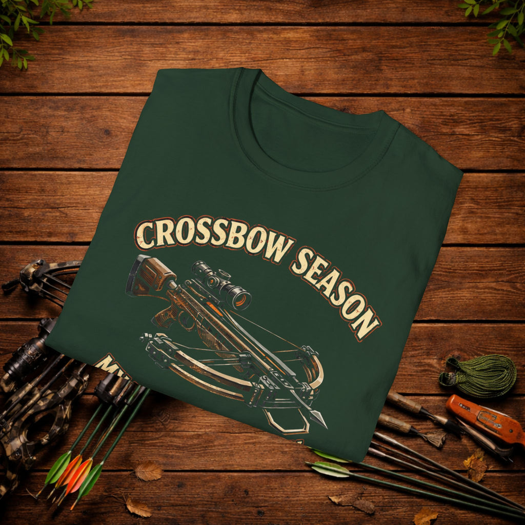 Crossbow Season Shirt – My Favorite Season Hunting Tee – Crossbow Hunter Gift – Deer Hunting Apparel