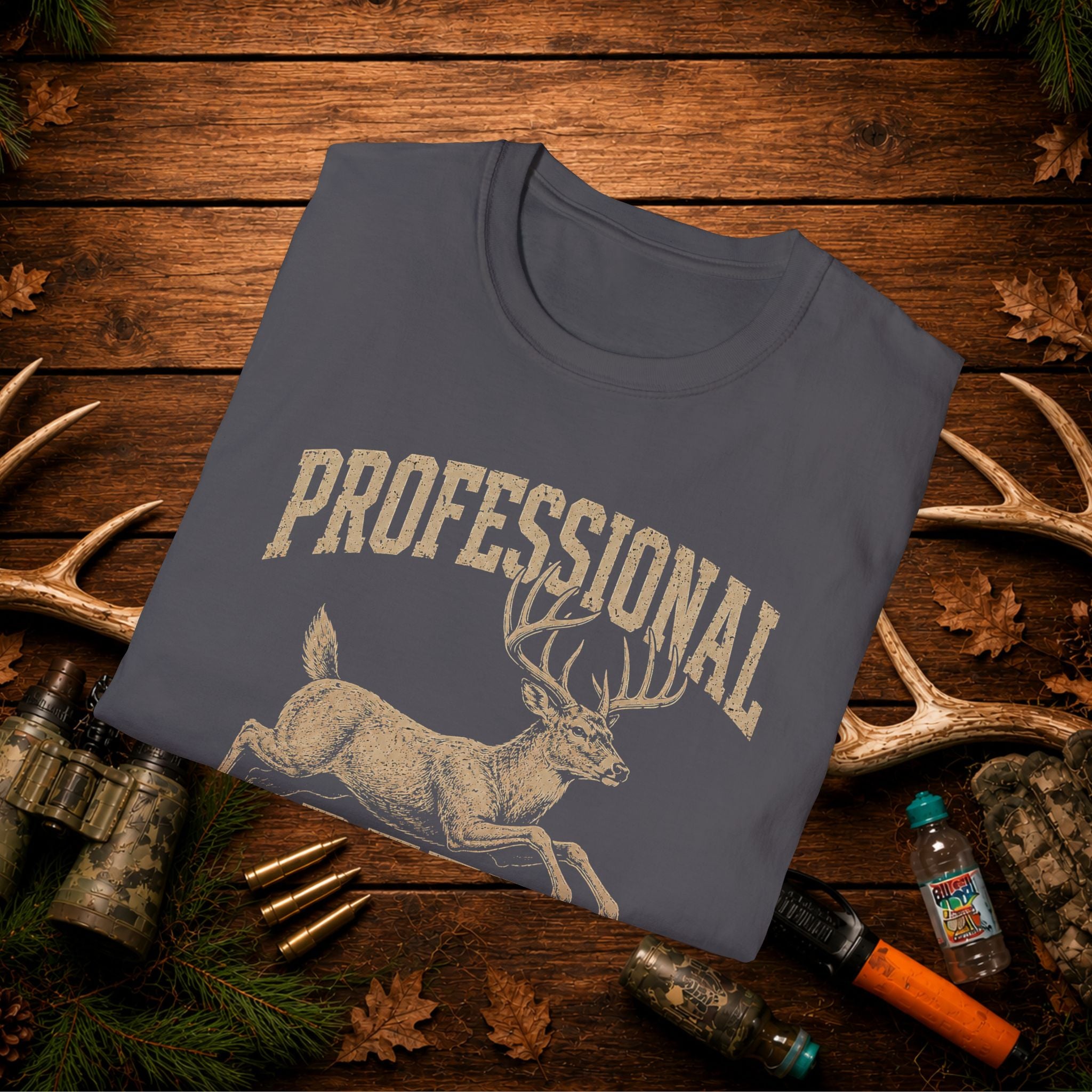 Professional Deer Spooker T-Shirt — Funny Hunting Shirt for Outdoorsmen