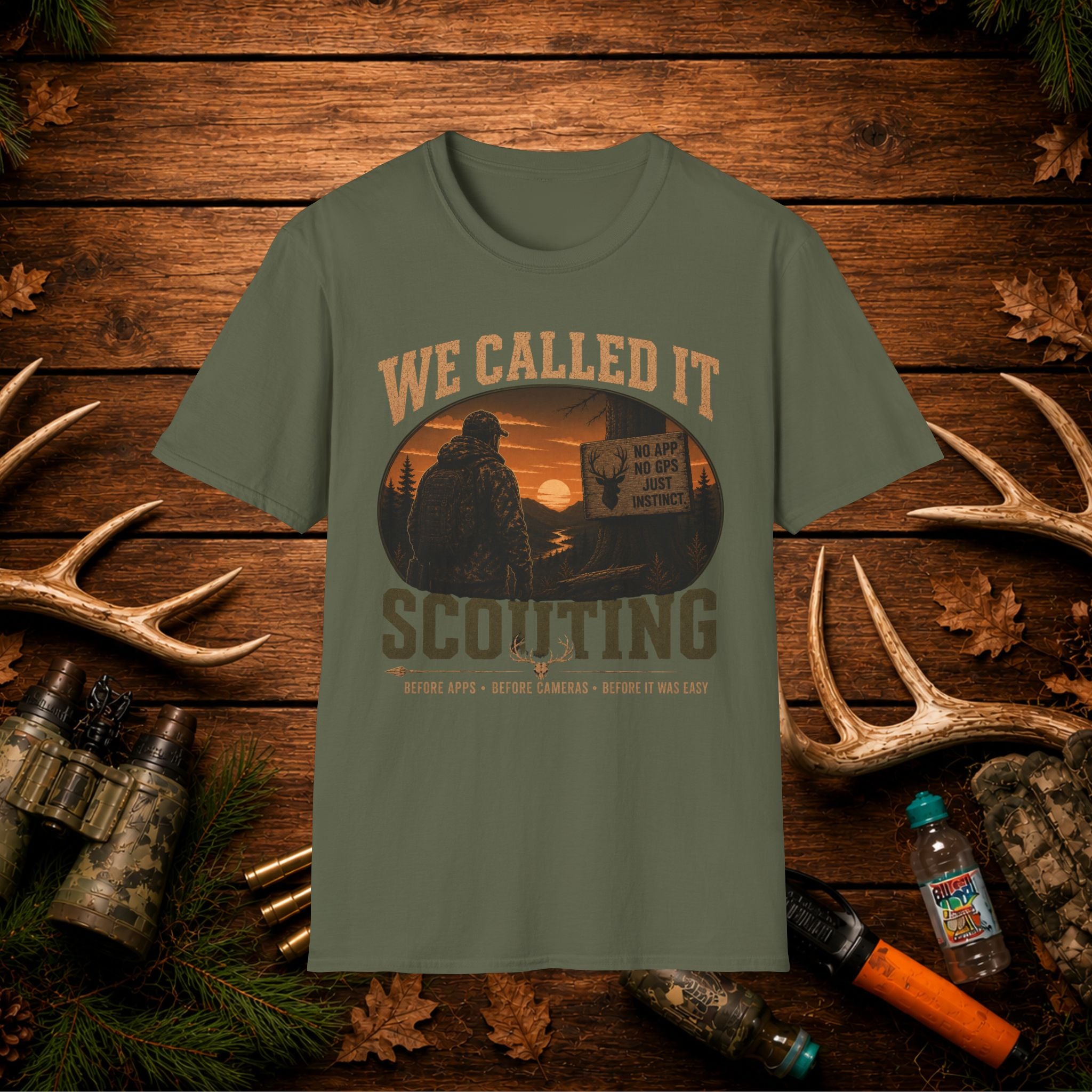 We Called It Scouting T-Shirt — Hunting Outdoors Sunset Tee