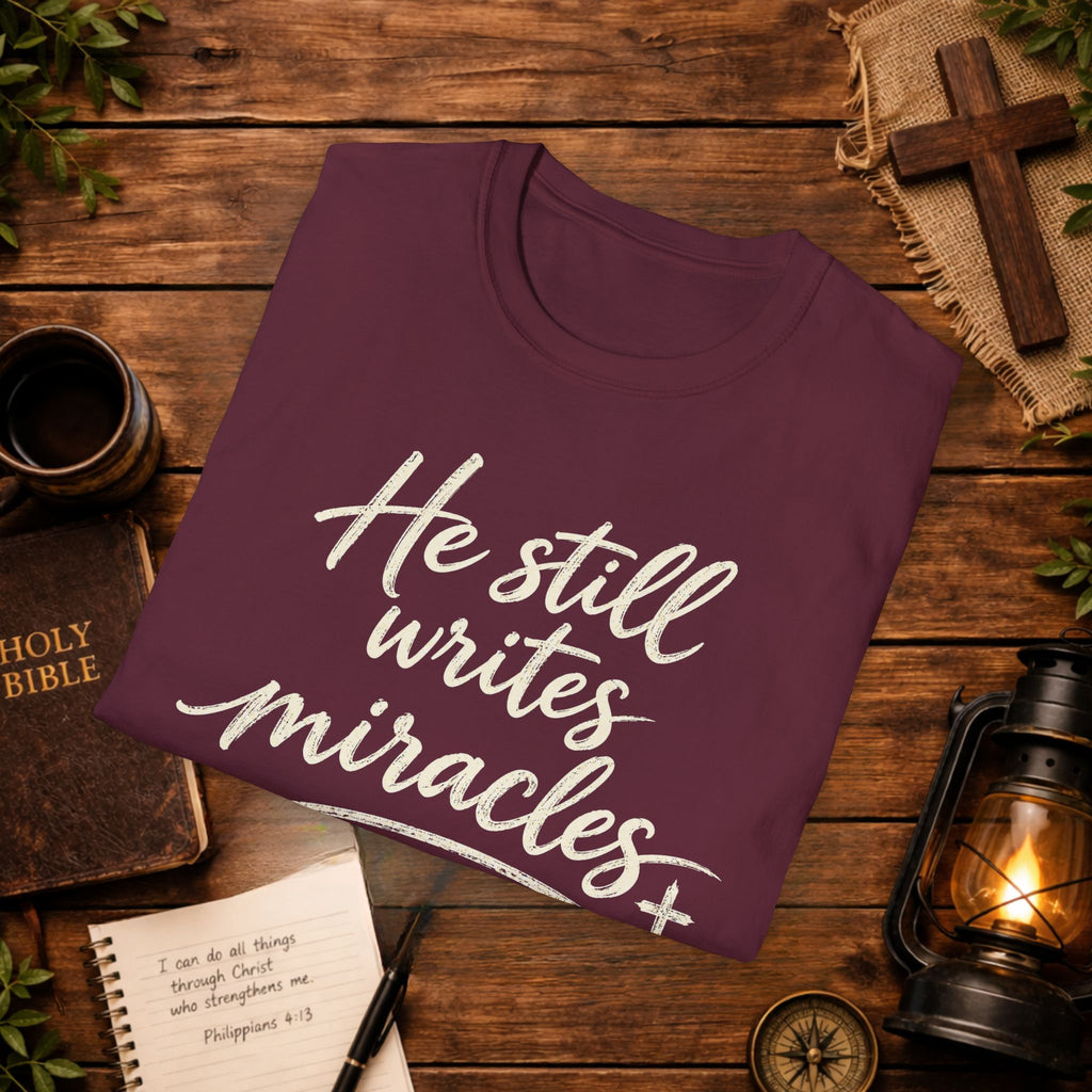 He Still Writes Miracles T-Shirt