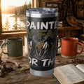 Vagabond 20oz Tumbler — Hunting & Outdoors Insulated Travel Mug (Painted My Face For The Kill)