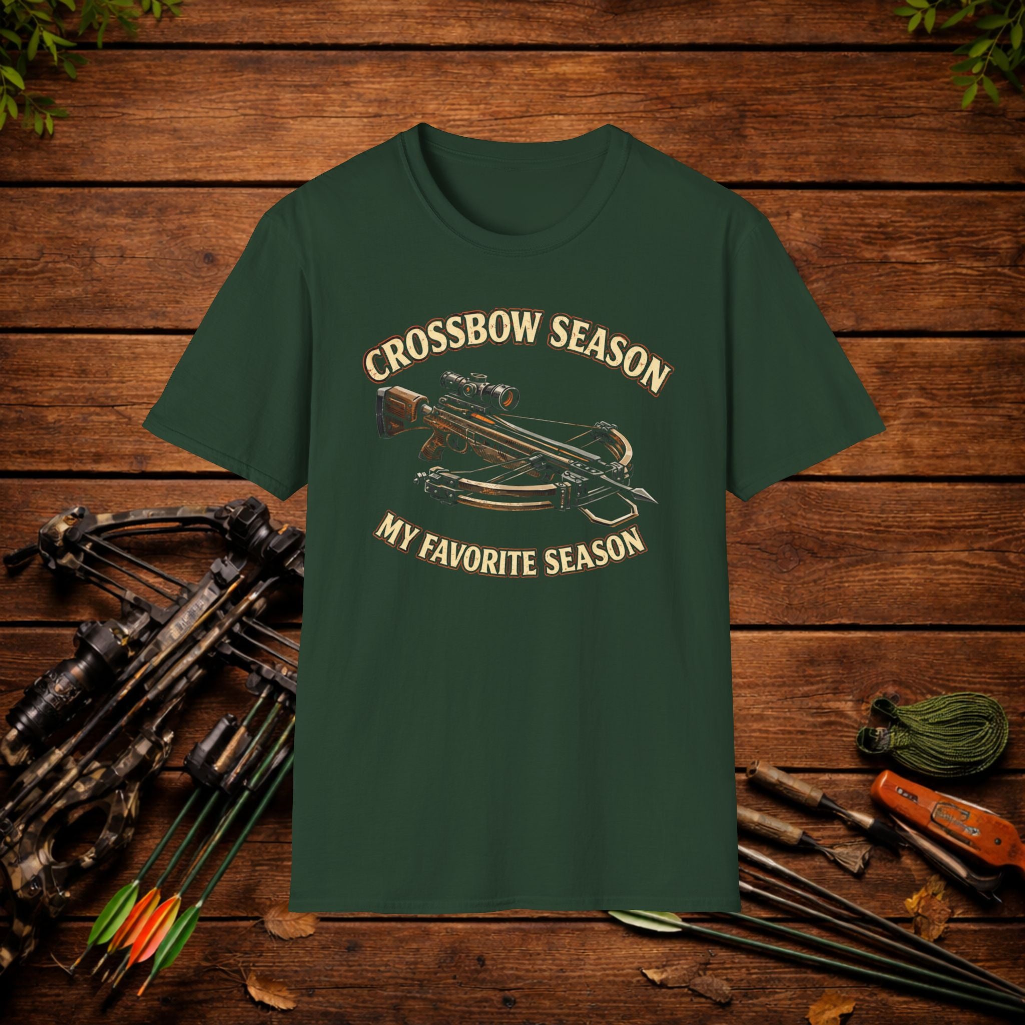 Crossbow Season Shirt – My Favorite Season Hunting Tee – Crossbow Hunter Gift – Deer Hunting Apparel