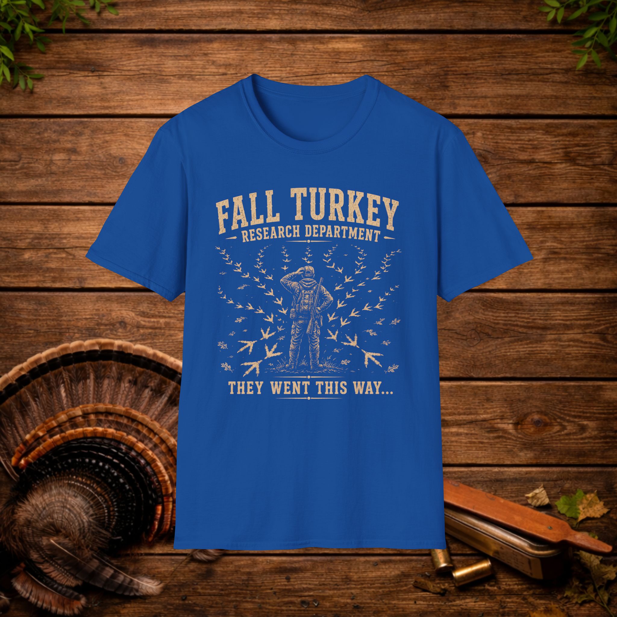 Fall Turkey Research Department T-Shirt | Funny Thanksgiving Tee | Wild Wonderful Wear