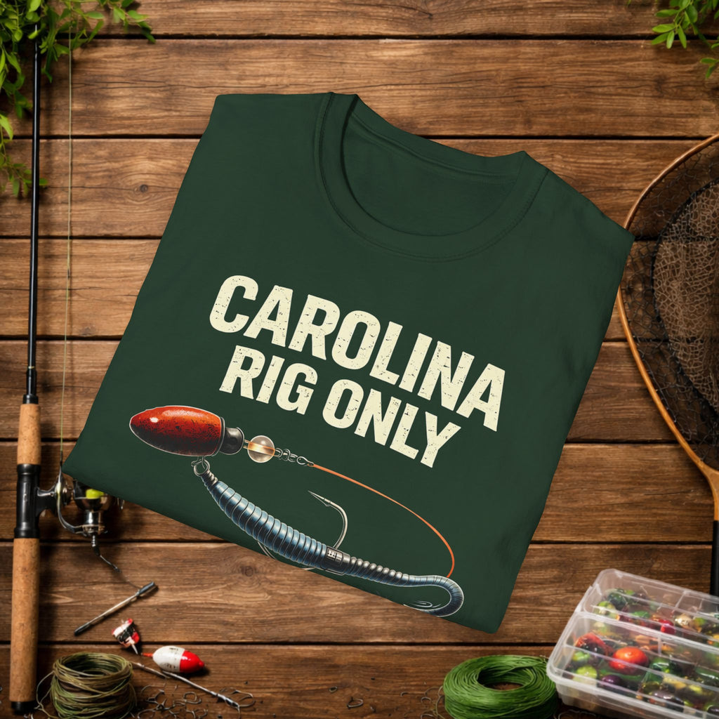 Carolina Rig Only Shirt – It’s a Southern Thing Fishing Tee – Bass Fishing Rig Shirt – Funny Fishing Shirt for Anglers