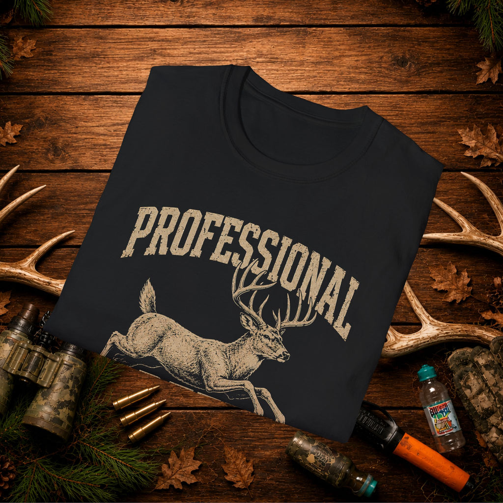 Professional Deer Spooker T-Shirt — Funny Hunting Shirt for Outdoorsmen
