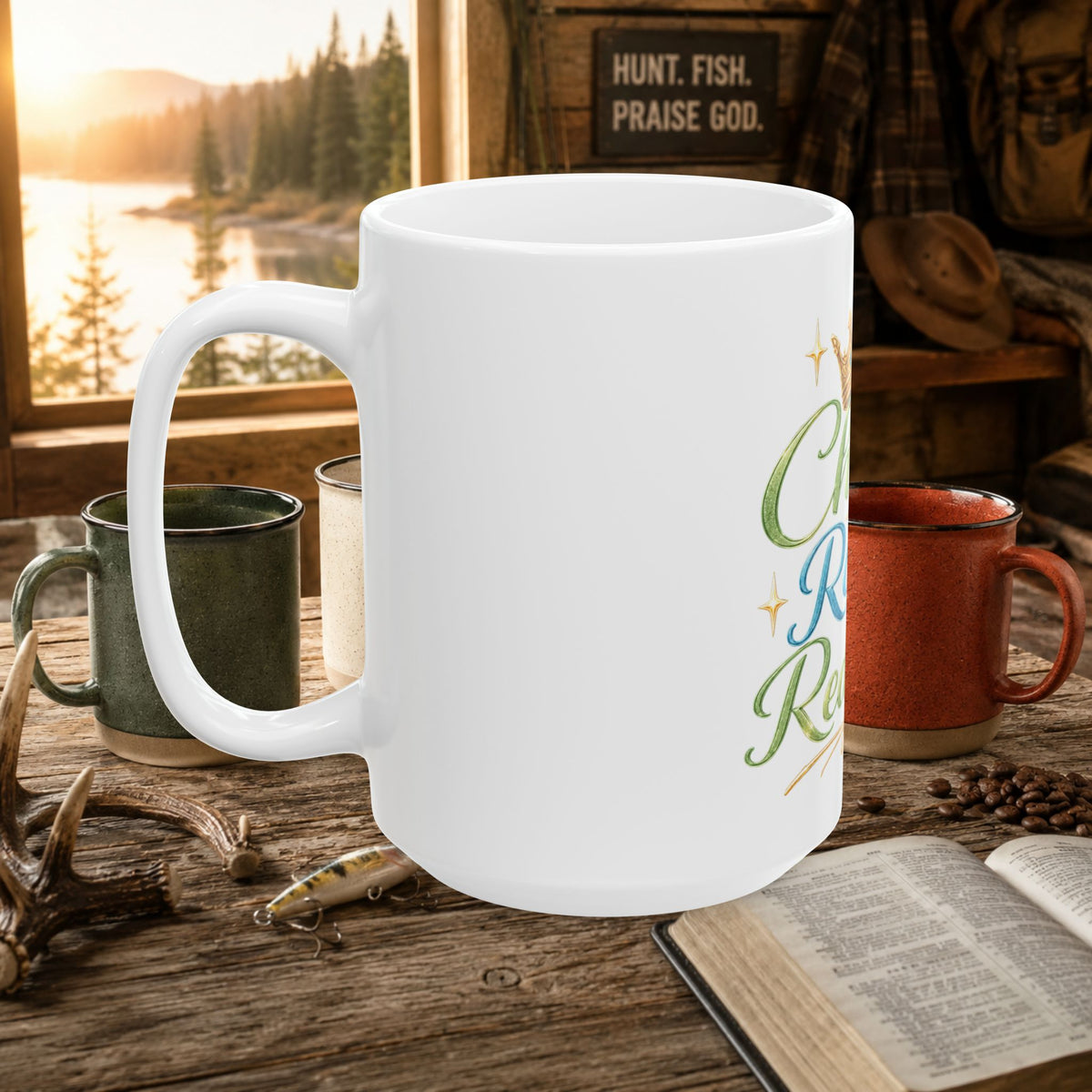 Chosen Royal Redeemed Ceramic Mug | Faith-Inspired Coffee Cup