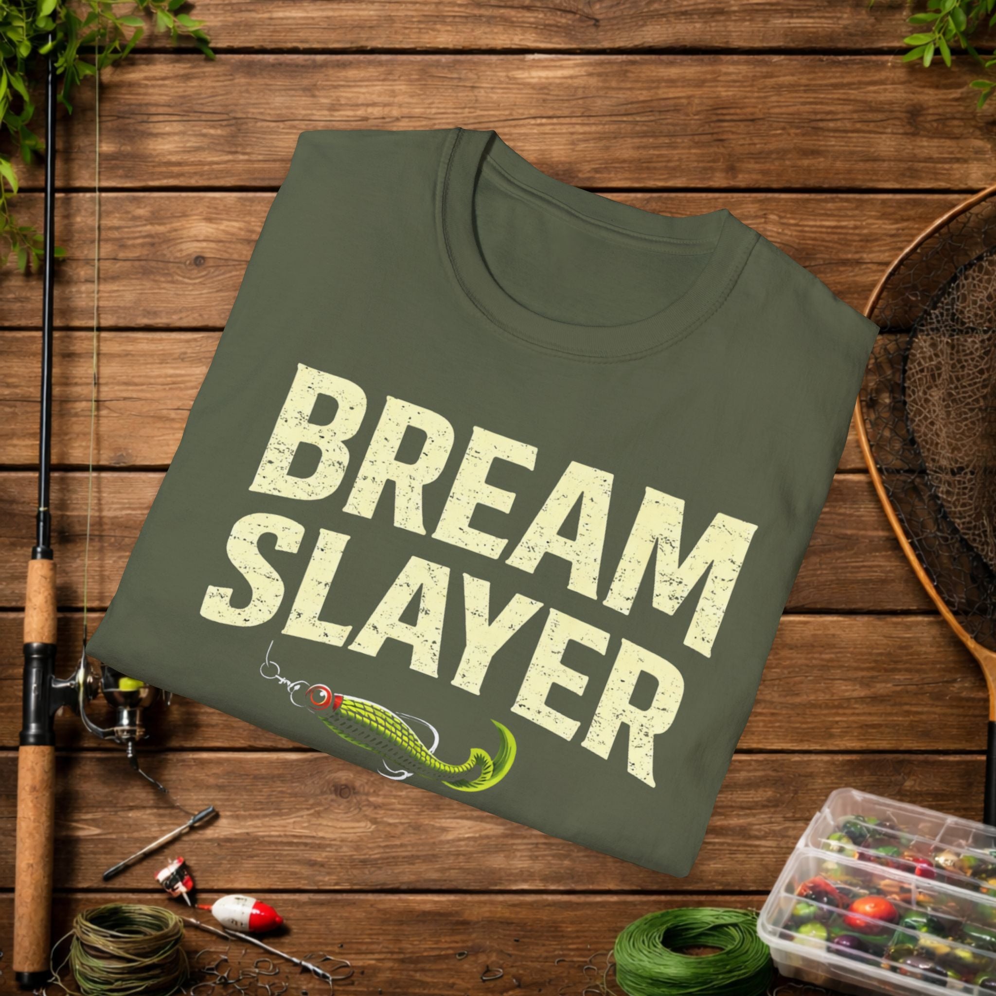 Bream Slayer Shirt – Limits or GTFO Fishing Tee – Crappie & Panfish Angler Shirt – Funny Fishing Shirt for Fishermen