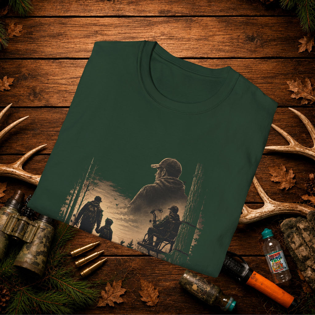 Always With Me Deer Hunting T-Shirt – Vintage Memorial Tee