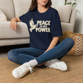 Peace Is My Power T-Shirt — Christian Dove Faith Tee