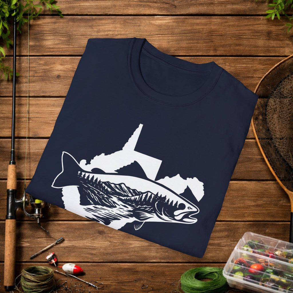 Trout Fishing Shirt Vintage | Fly Fishing Tee | Trout Angler Gift | Fisherman Shirt | Outdoor Nature Tee | River Fishing Apparel