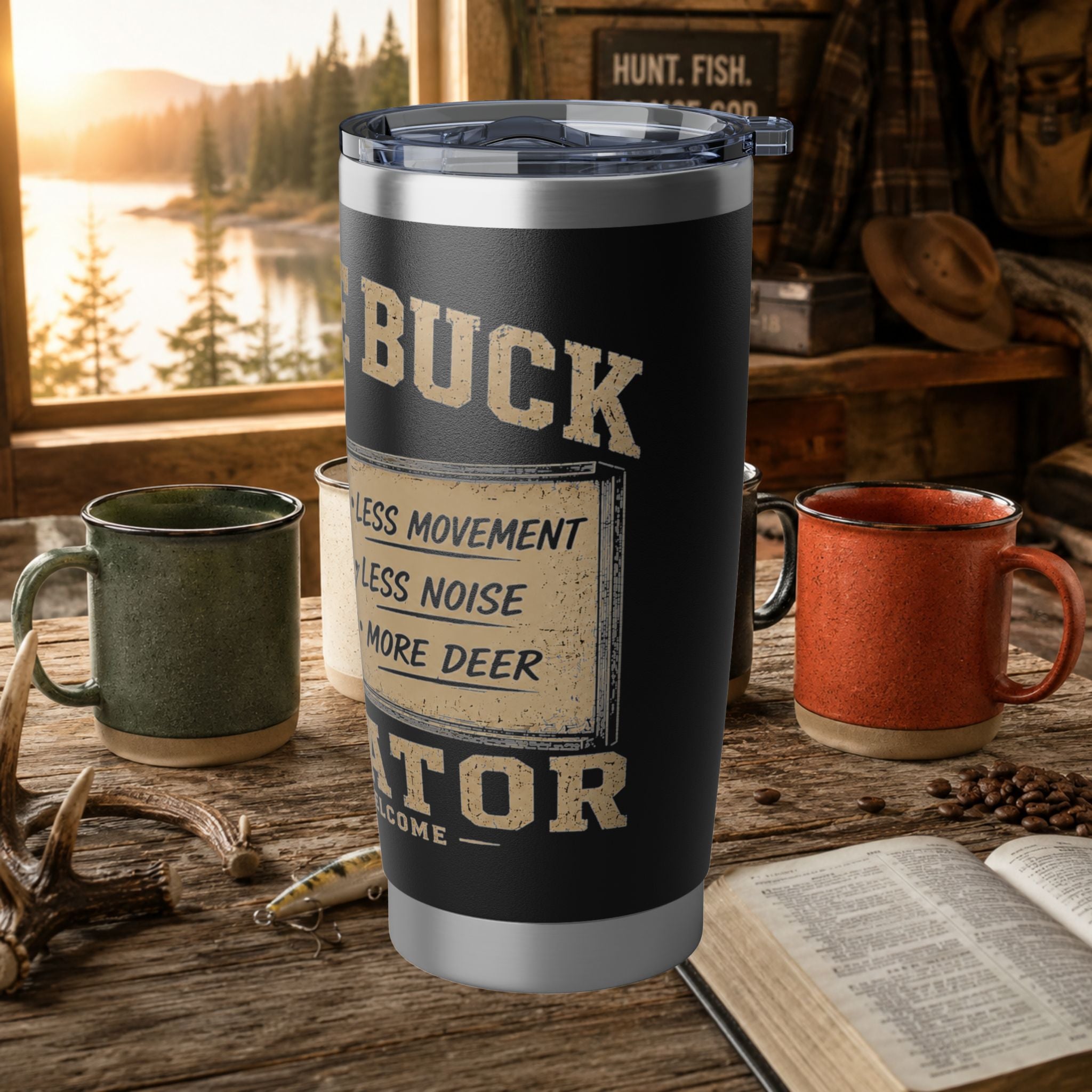 Mature Bug Hunter Tumbler — 20oz Insulated Travel Mug (You’re Welcome)