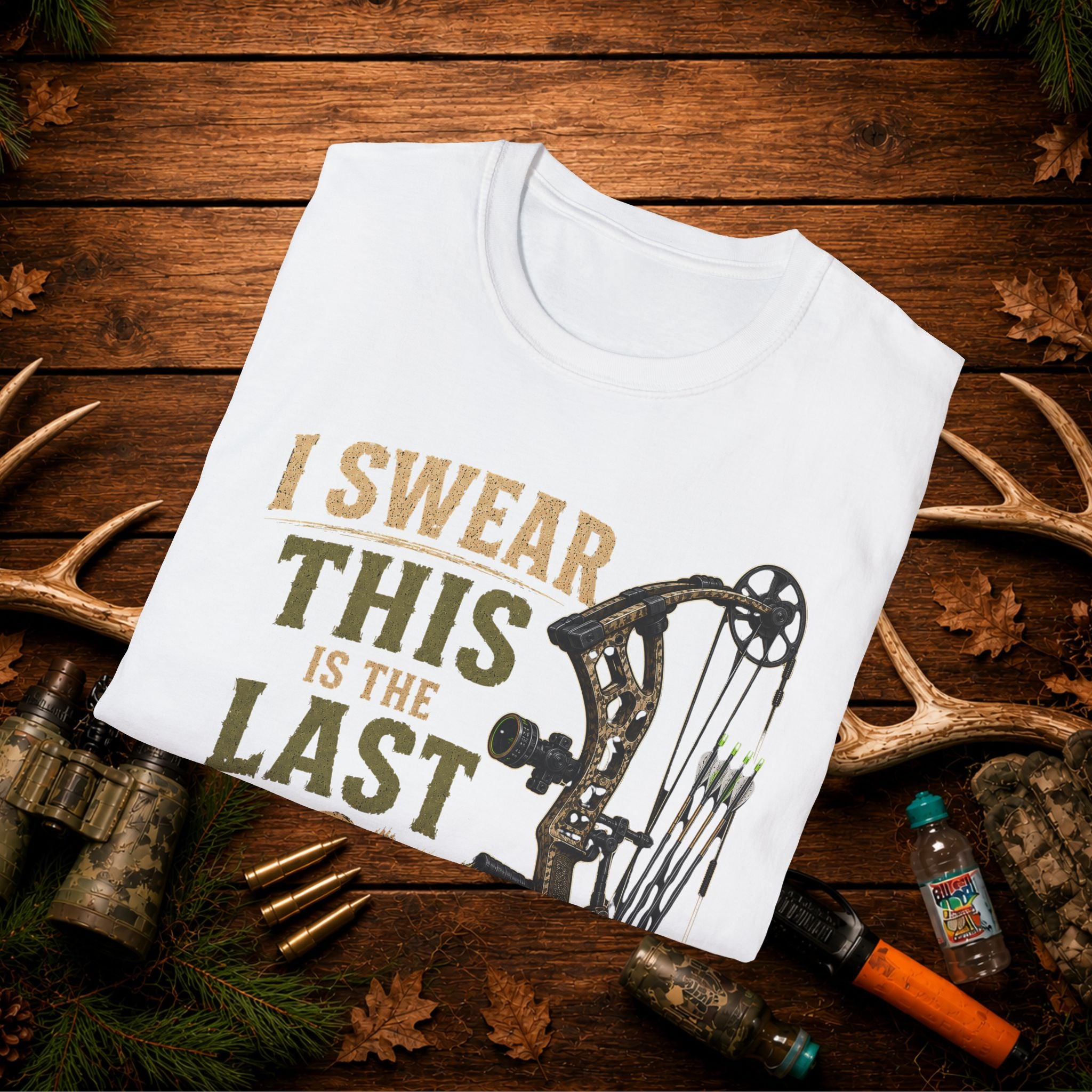 Bow Upgrade T-Shirt — “I Swear This Is the Last Bow Upgrade” Archery Tee