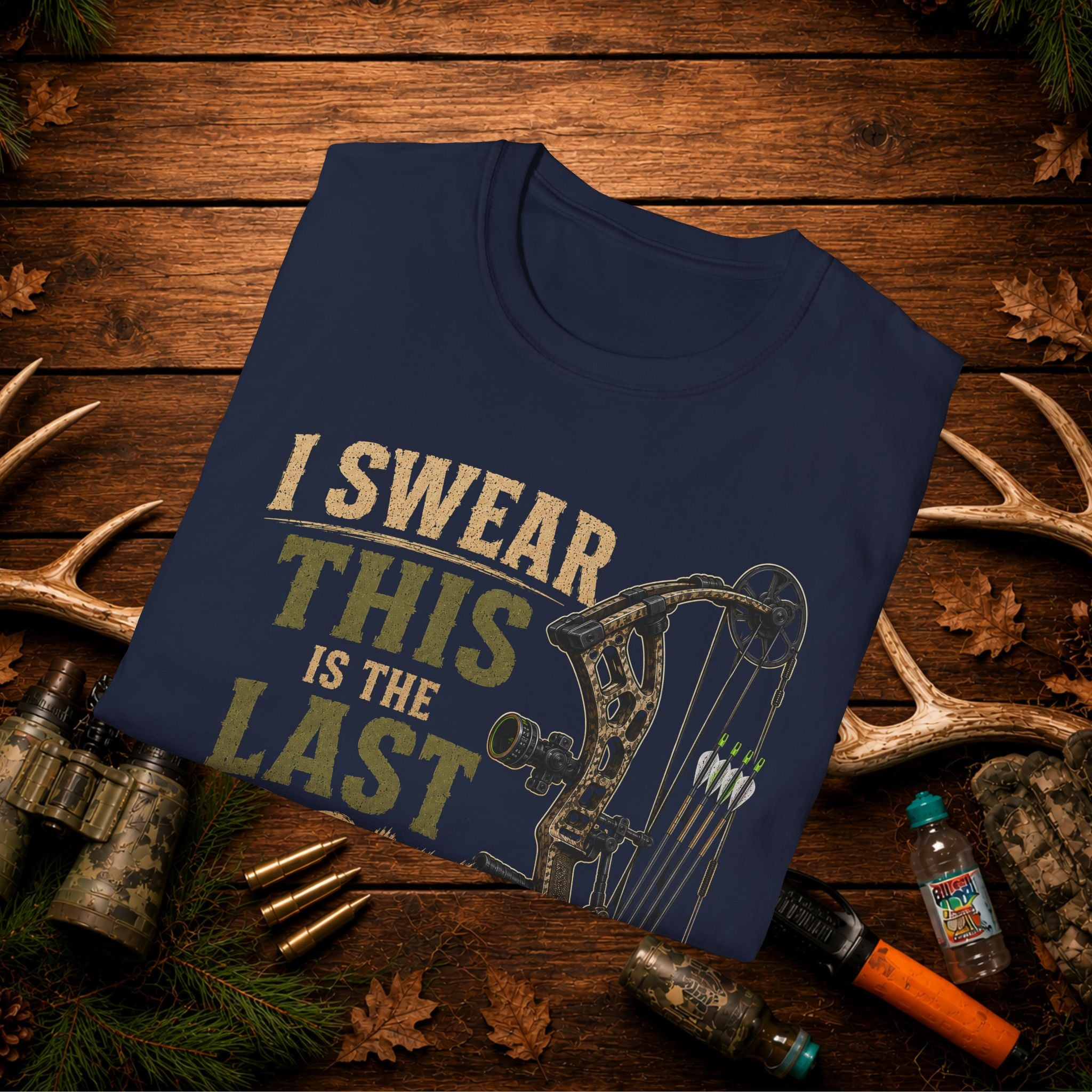 Bow Upgrade T-Shirt — “I Swear This Is the Last Bow Upgrade” Archery Tee