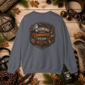 Coonhunters Club Crewneck Sweatshirt - Wyoming County Vintage Hunting Badge