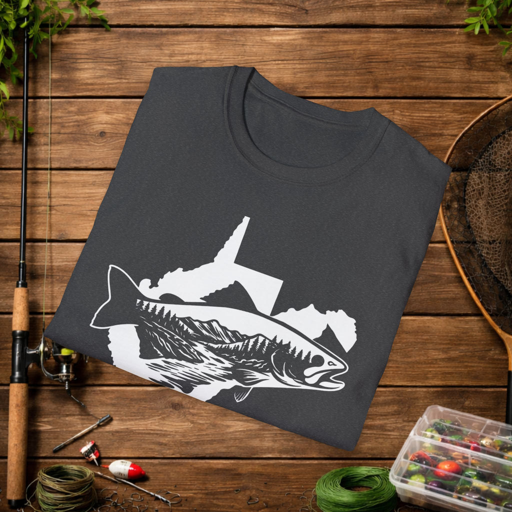 Trout Fishing Shirt Vintage | Fly Fishing Tee | Trout Angler Gift | Fisherman Shirt | Outdoor Nature Tee | River Fishing Apparel