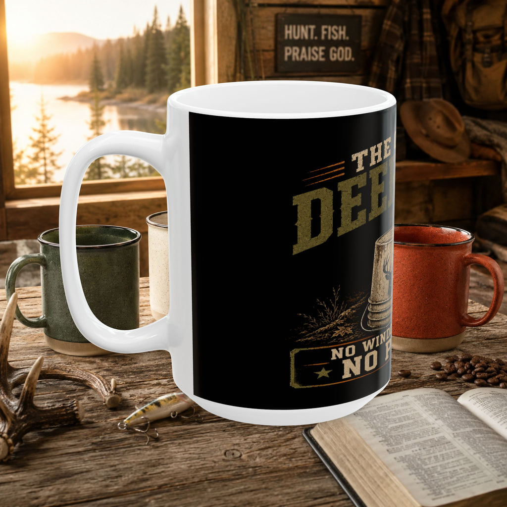The Original Deer Blind Mug – Hunting Coffee Cup (11oz/15oz)