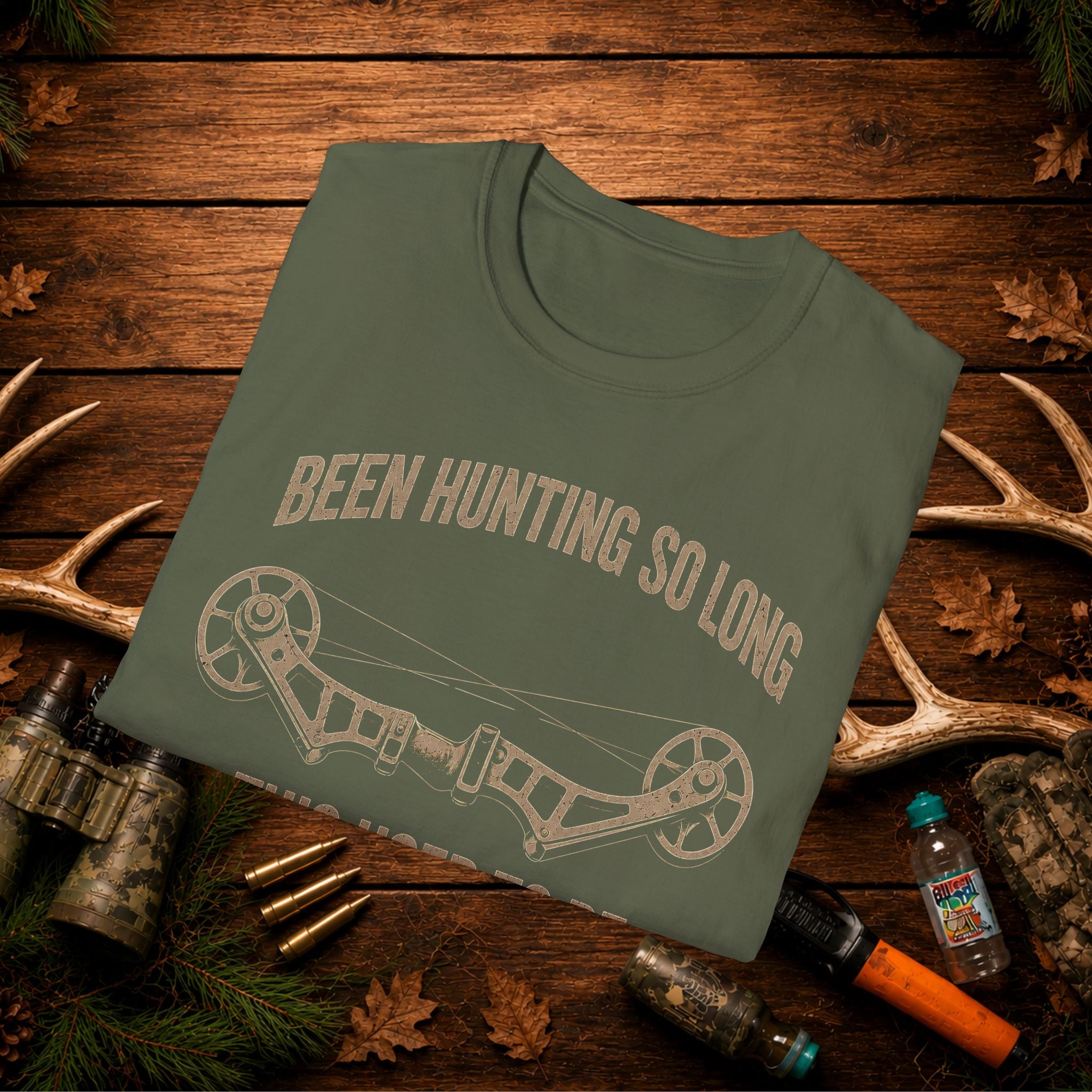 Been Hunting So Long T-Shirt — Vintage Hunting Gear Tee