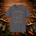 Deer Hunting T-Shirt — "Selective Harvesting What's That" Vintage Outdoor Tee