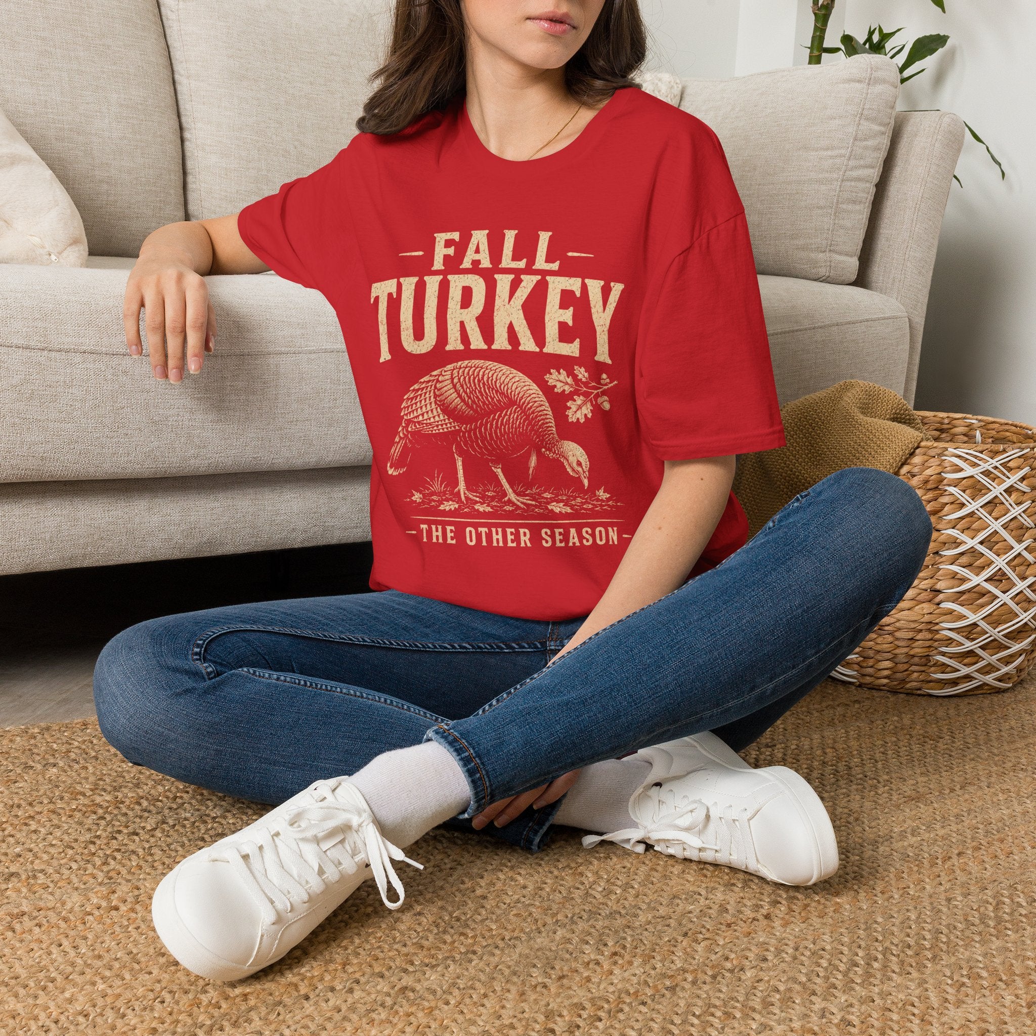 Fall Turkey T-Shirt | Thanksgiving Tee | Wild Wonderful Wear