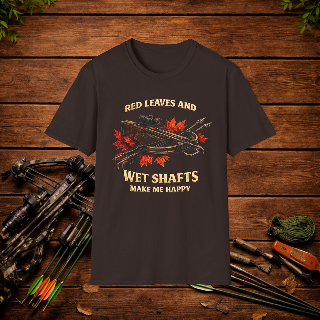 Red Leaves and Wet Shafts Crossbow Hunting Shirt