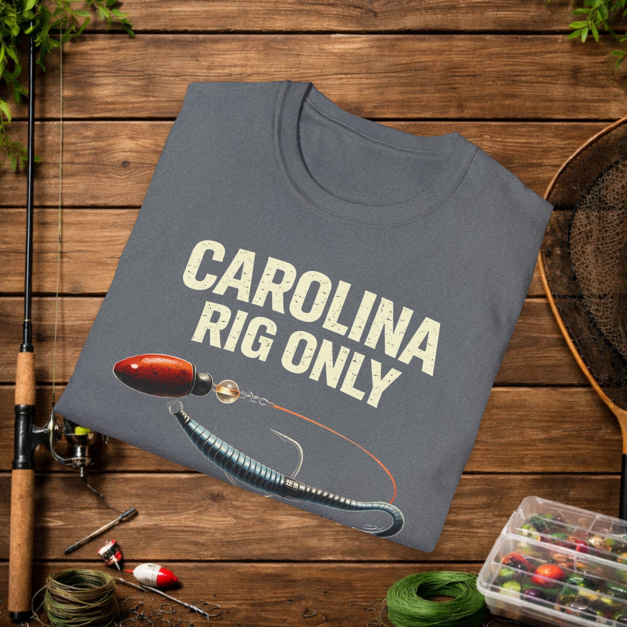 Carolina Rig Only Shirt – It’s a Southern Thing Fishing Tee – Bass Fishing Rig Shirt – Funny Fishing Shirt for Anglers