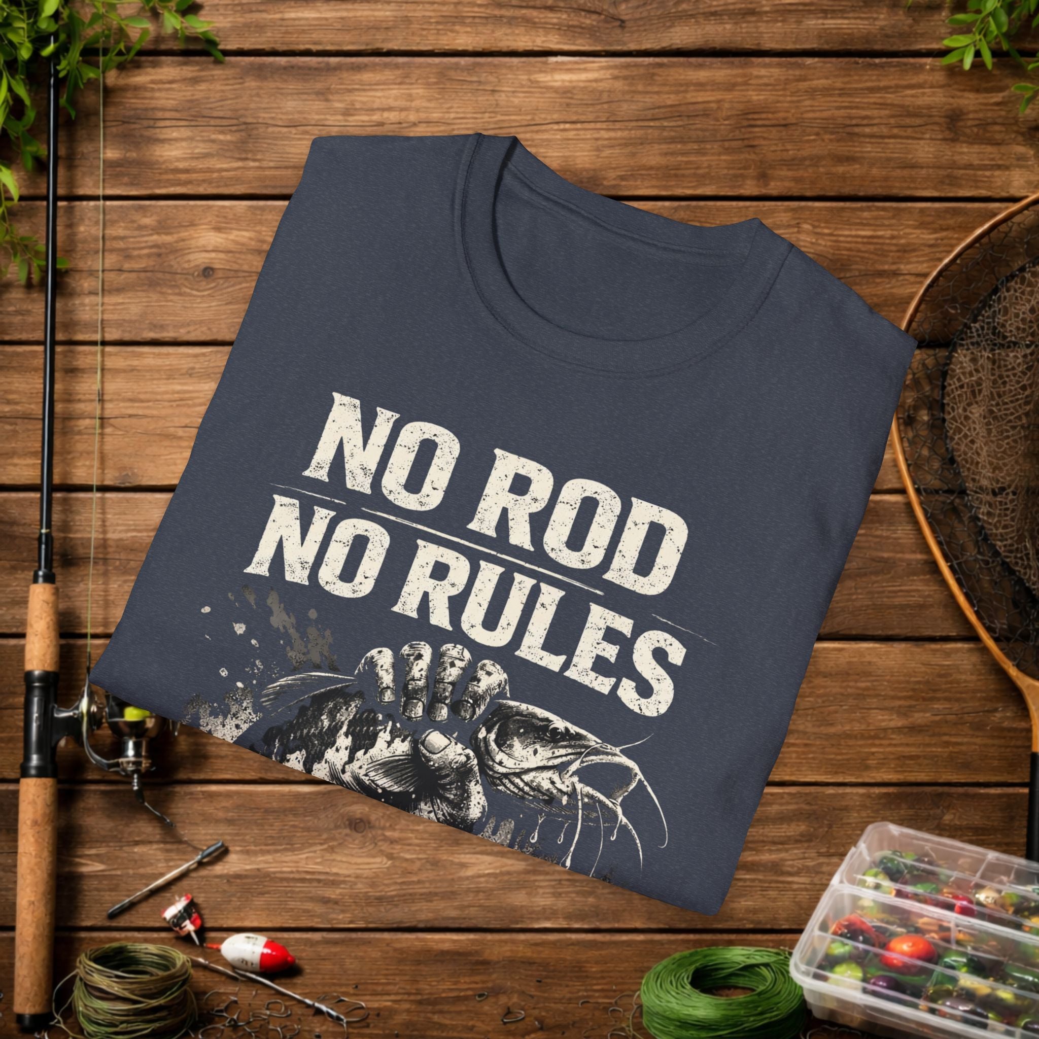 No rod. No rules. Just you and the river.