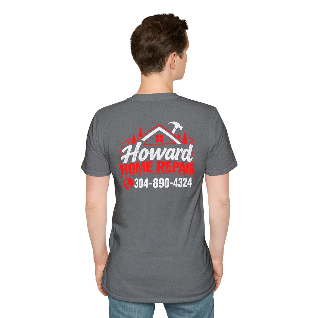 Home Repair T-Shirt — Howard Home Repair Logo & Phone Number