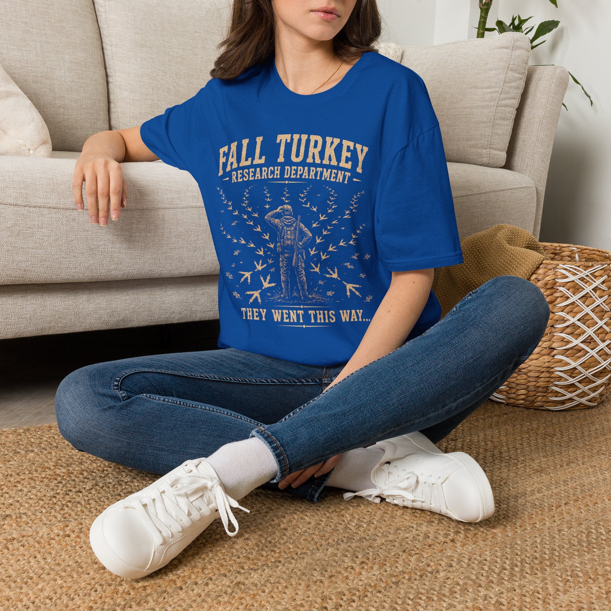 Fall Turkey Research Department T-Shirt | Funny Thanksgiving Tee | Wild Wonderful Wear