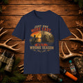 Fishing & Hunting Shirt – Just One More Cast Wait Wrong Season Tee – Funny Outdoorsman Gift