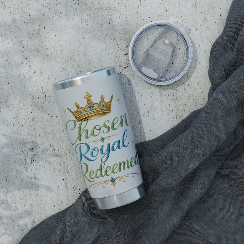 Chosen Royal Redeemer 20oz Tumbler | Inspirational Christian Travel Mug