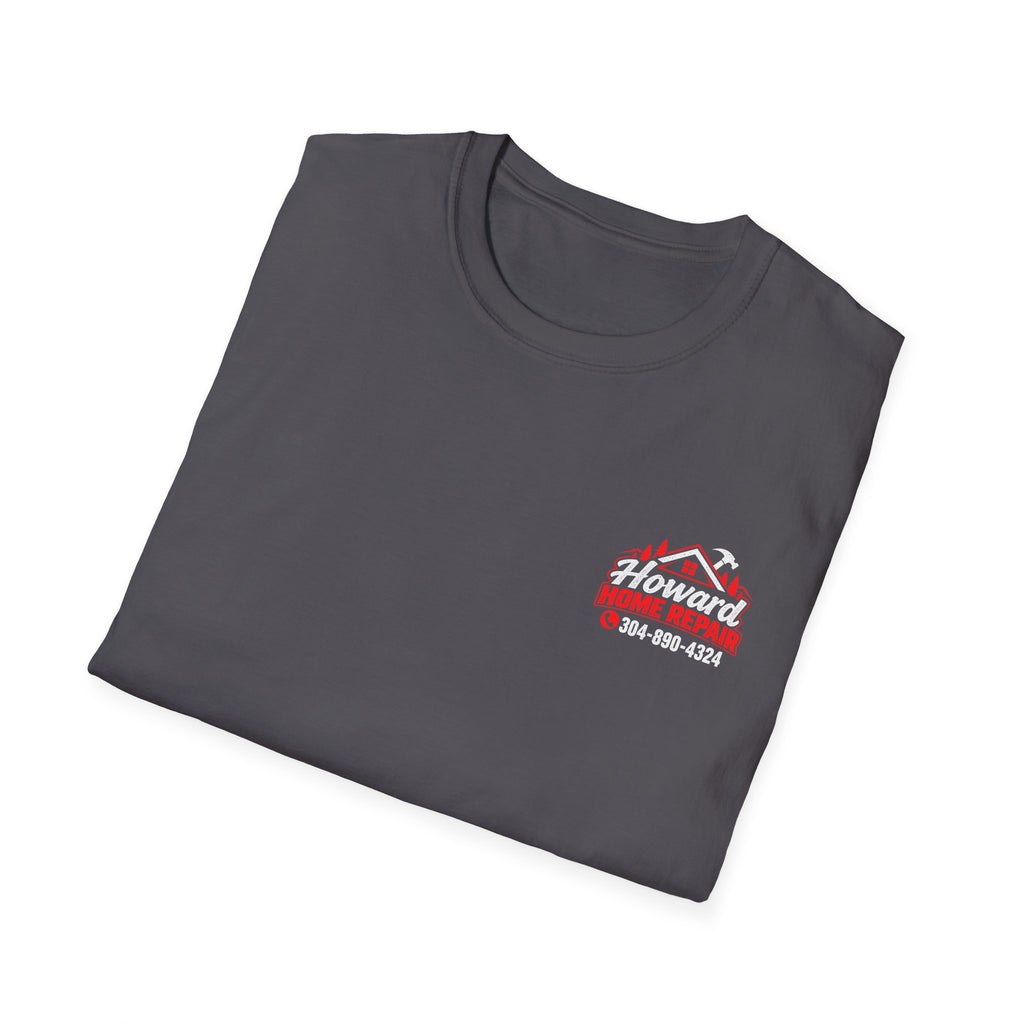 Home Repair T-Shirt — Howard Home Repair Logo & Phone Number
