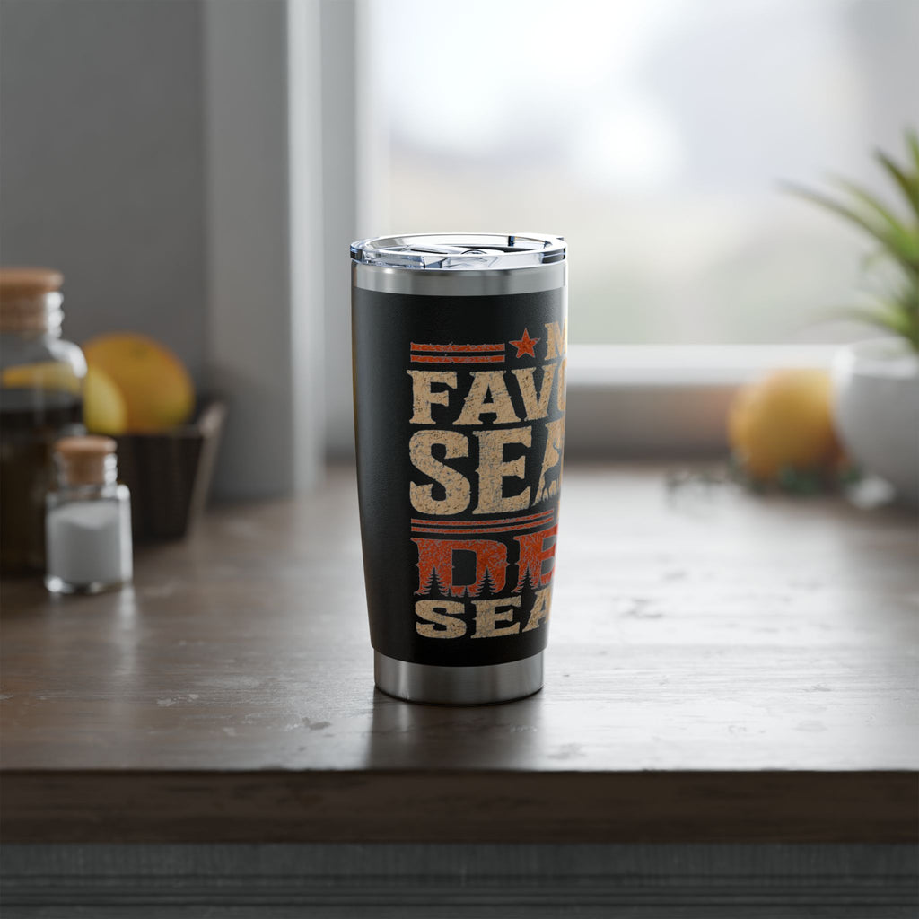 Deer Season 20oz Tumbler - My World Is Deer Season Insulated Travel Cup