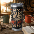 Deer Season 20oz Tumbler - My World Is Deer Season Insulated Travel Cup