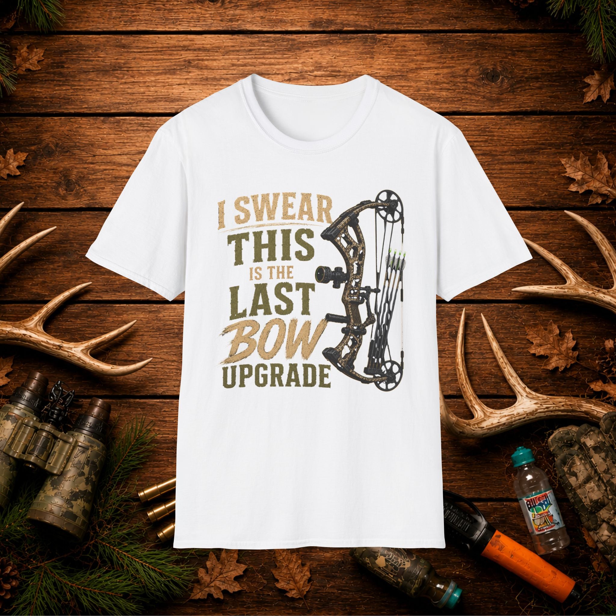 Bow Upgrade T-Shirt — “I Swear This Is the Last Bow Upgrade” Archery Tee