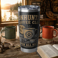Coon Hunter Coffee Club 20oz Tumbler — "Open All Night" Houndsman Insulated Travel Mug