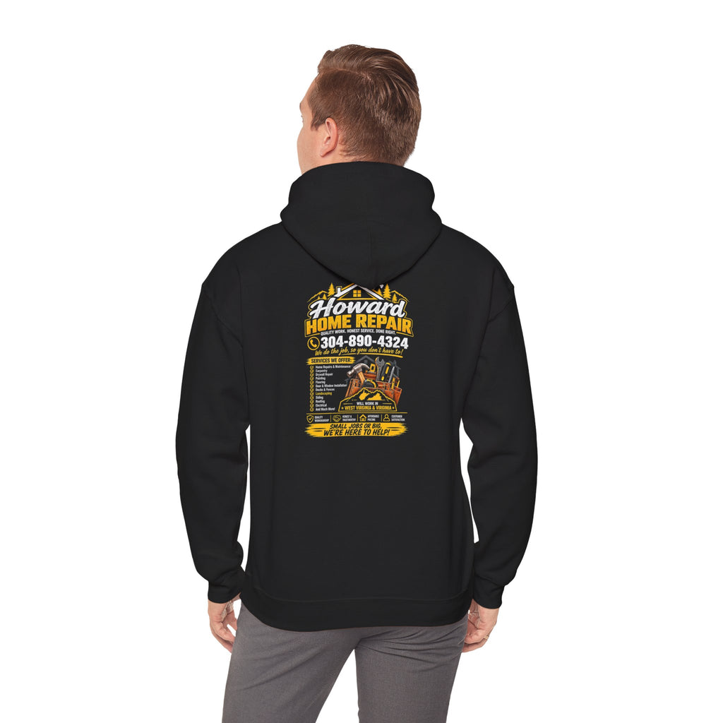 Home Repair Hoodie – Construction Crew Sweatshirt with Tool Graphic