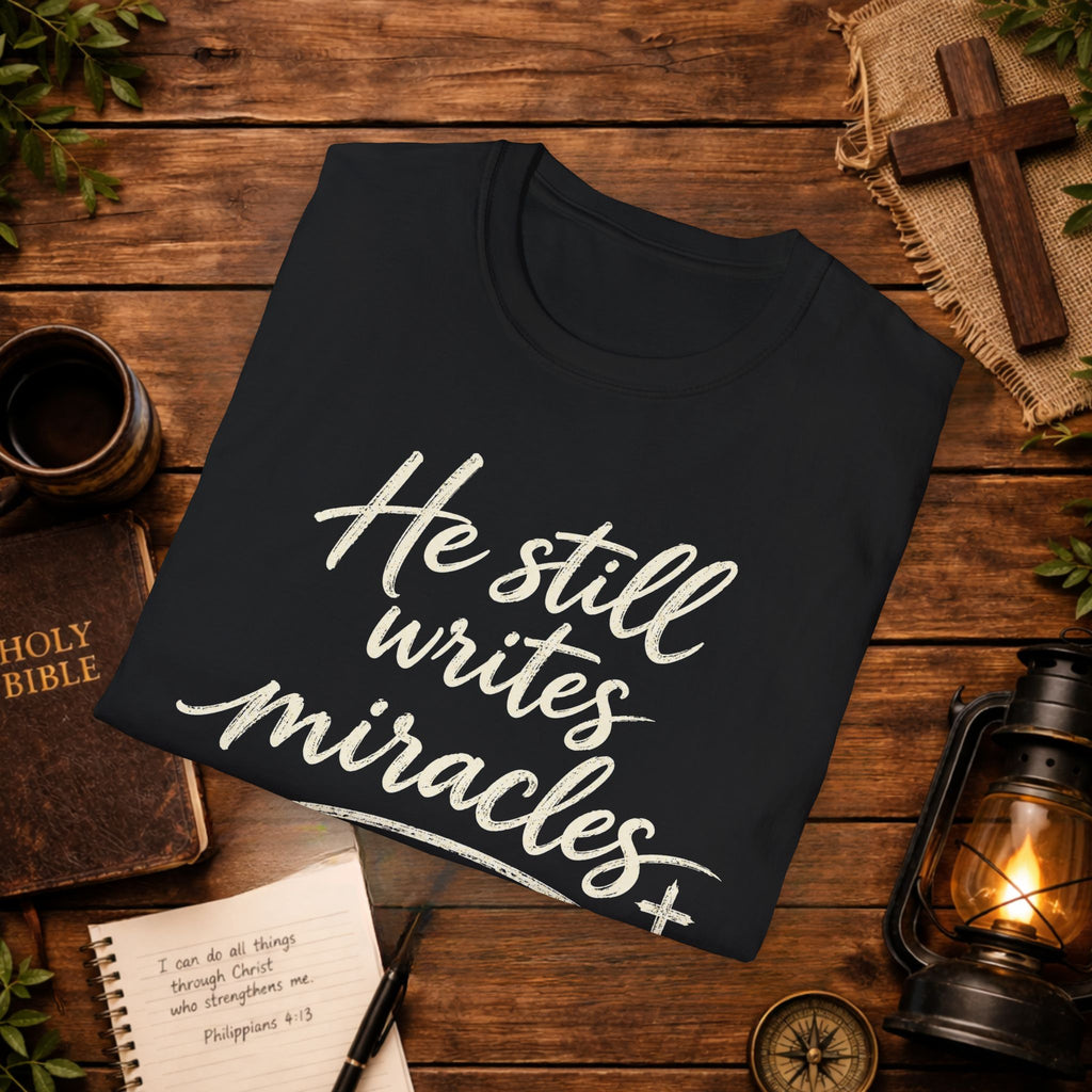 He Still Writes Miracles T-Shirt