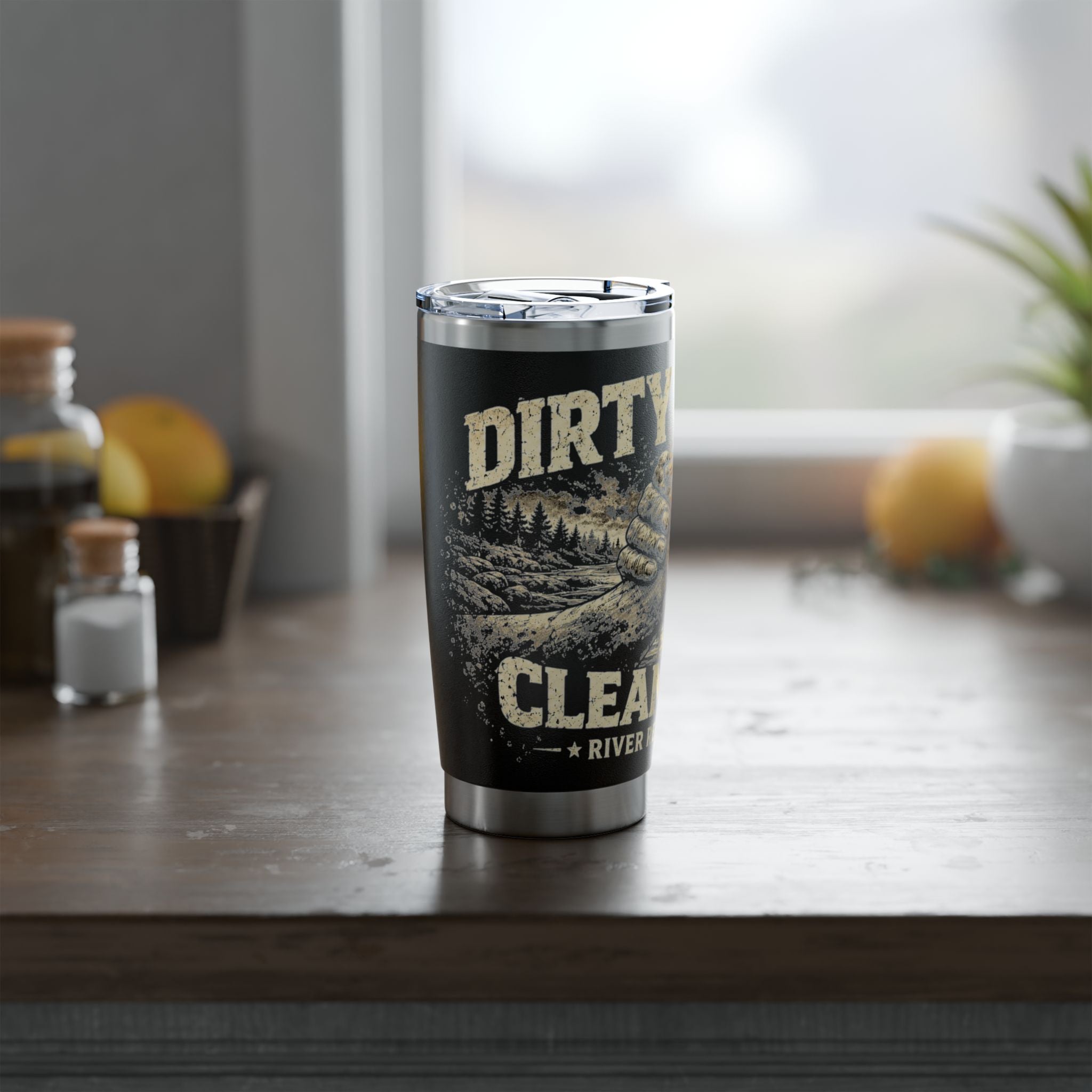 Dirty Hands Clean Soul 20oz Tumbler | Insulated Stainless Steel Travel Cup