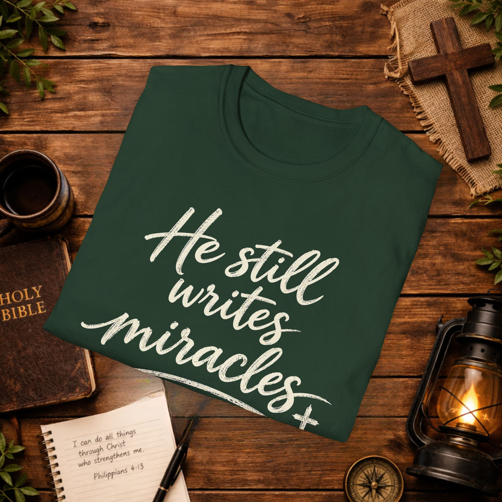 He Still Writes Miracles T-Shirt