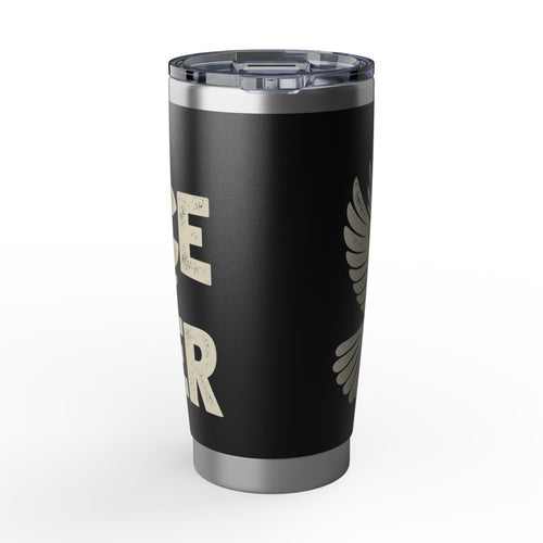 20oz Tumbler — "Peace Is Power" Insulated Travel Cup