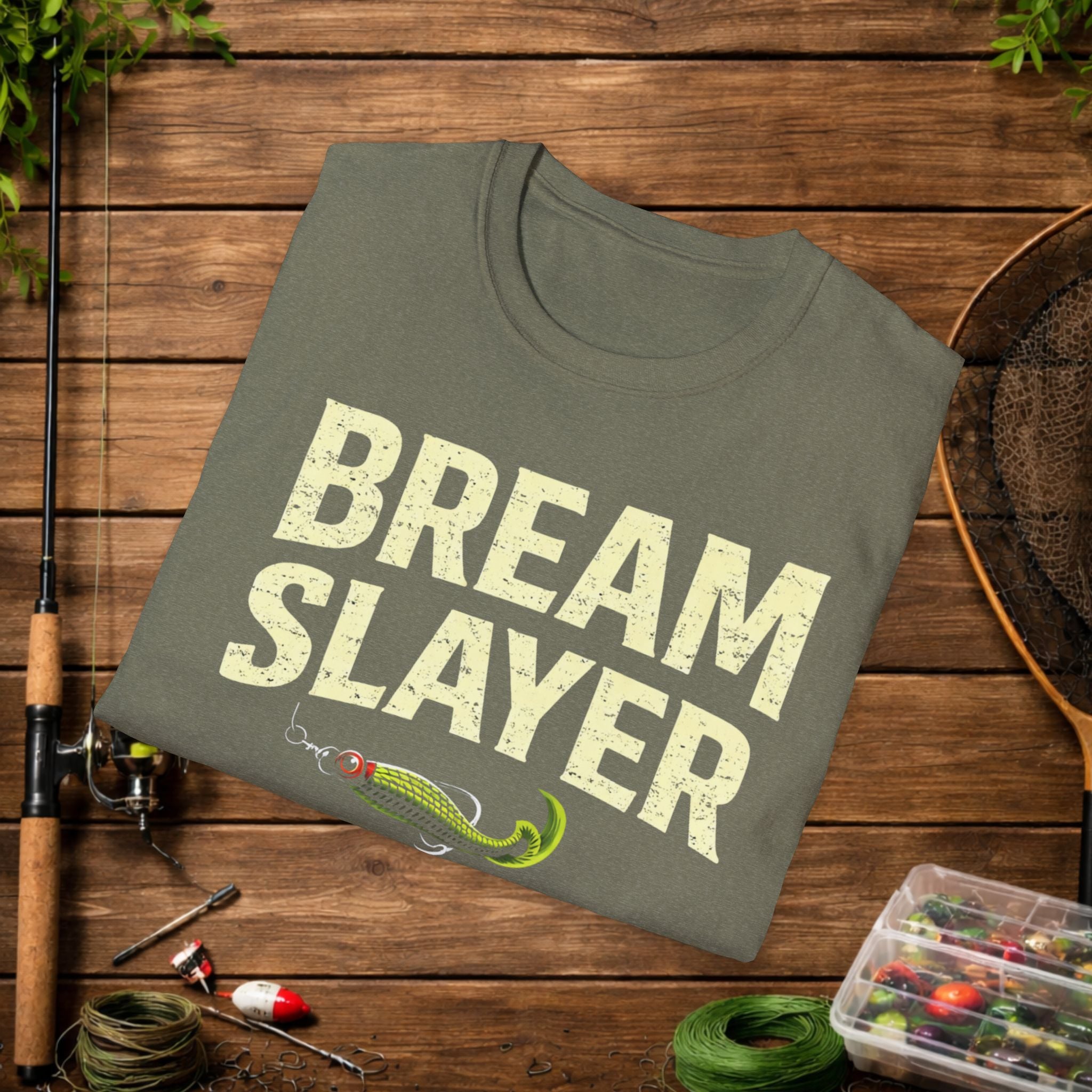 Bream Slayer Shirt – Limits or GTFO Fishing Tee – Crappie & Panfish Angler Shirt – Funny Fishing Shirt for Fishermen