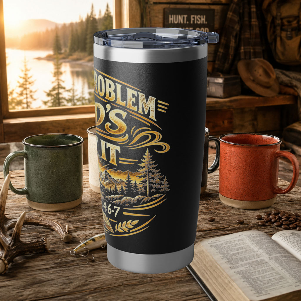 God's Got It 20oz Tumbler — Philippians 4:7 Inspirational Travel Mug