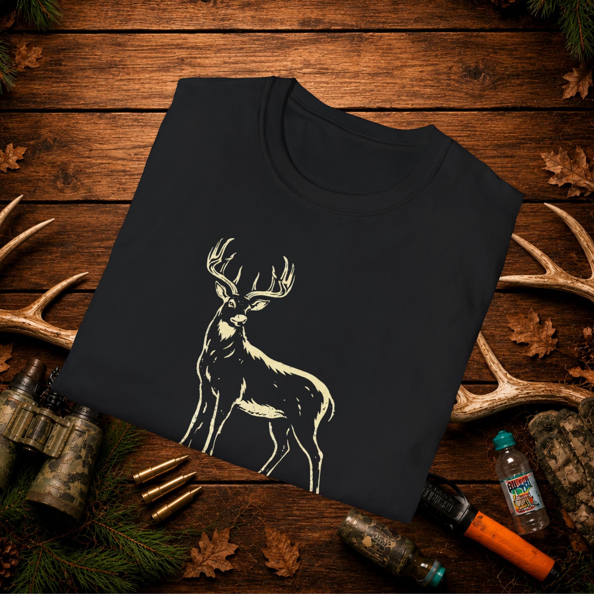 Mountain State Deer T-Shirt — Vintage Outdoors Hunting Tee