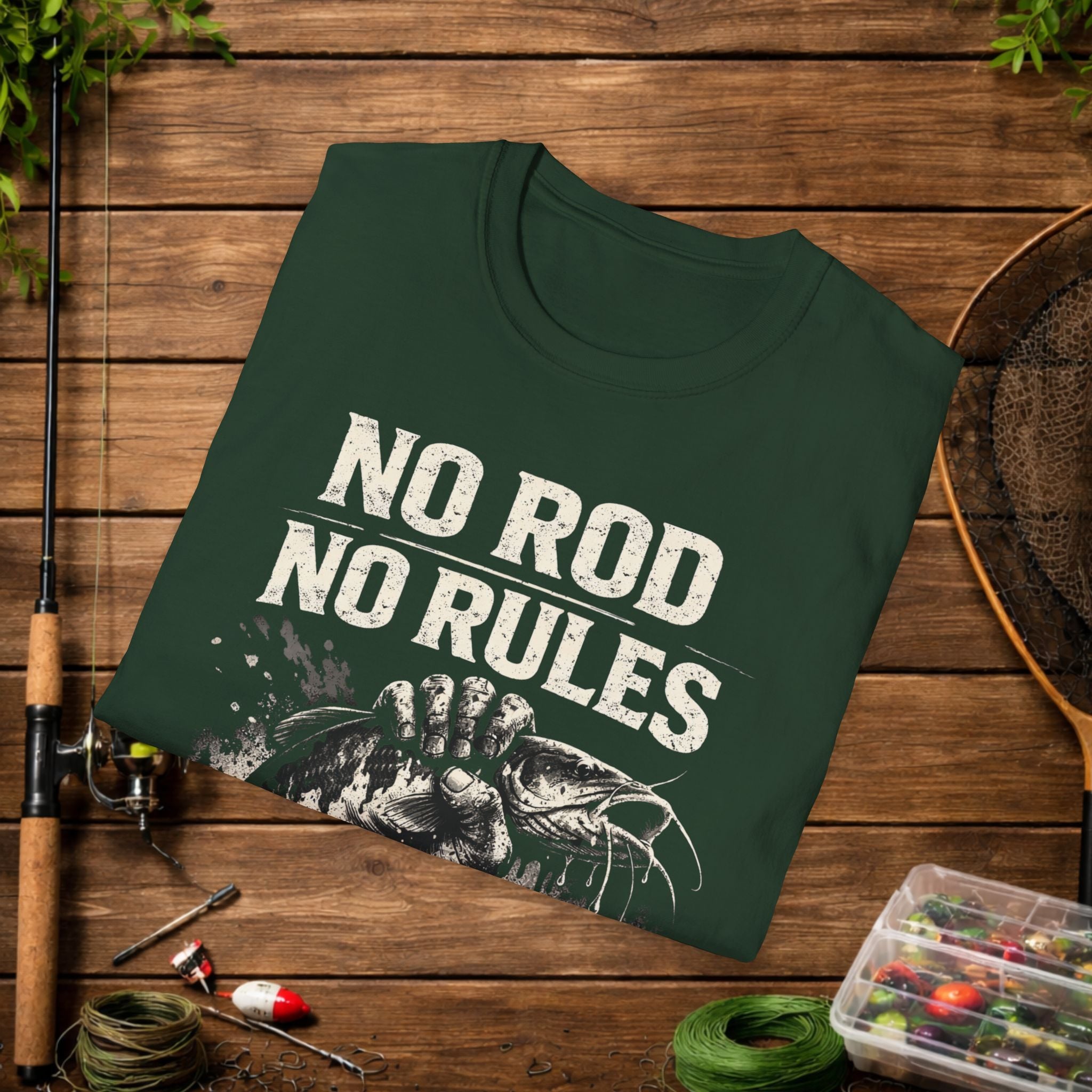 No rod. No rules. Just you and the river.