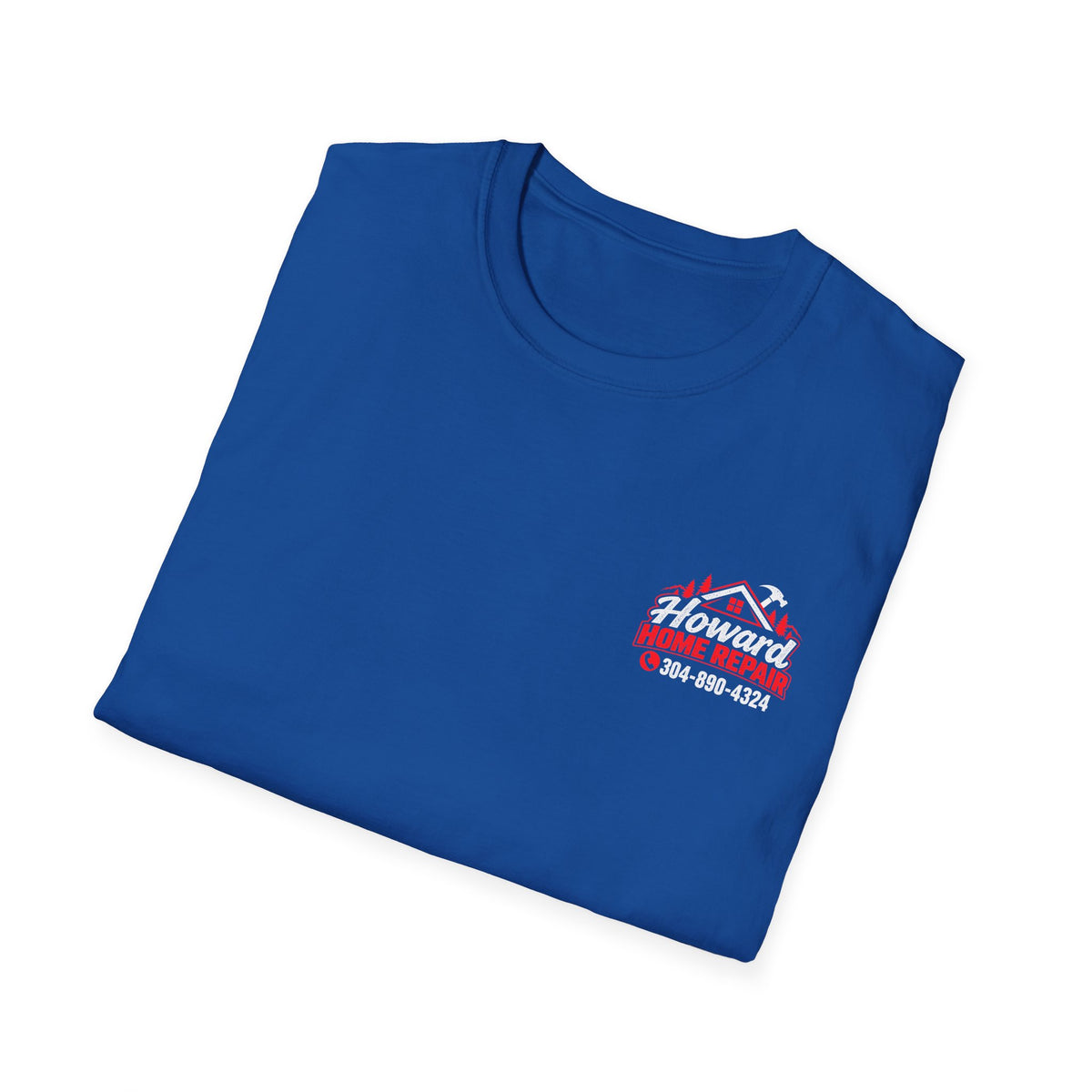 Howard Home Repair T-Shirt — Logo & Contact Workwear