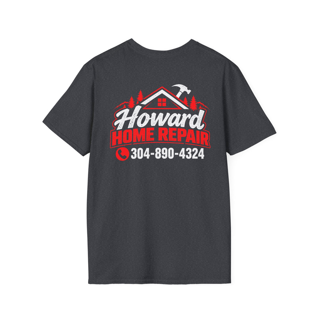 Home Repair T-Shirt — Howard Home Repair Logo & Phone Number