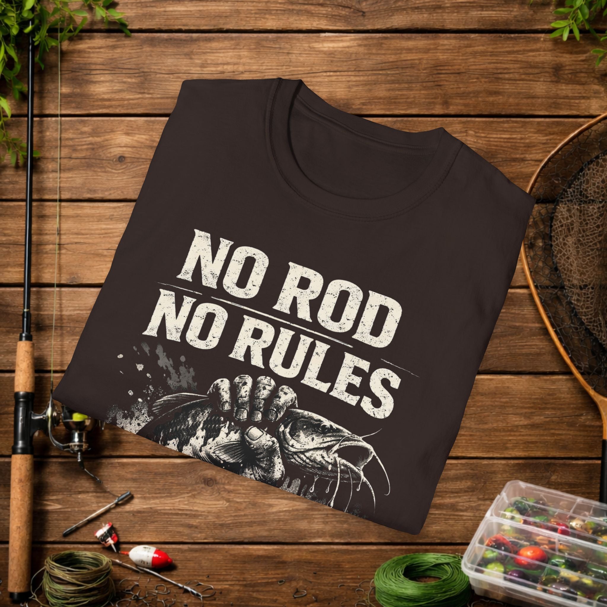 No rod. No rules. Just you and the river.
