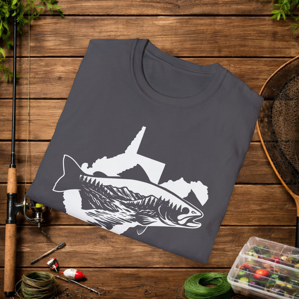 Trout Fishing Shirt Vintage | Fly Fishing Tee | Trout Angler Gift | Fisherman Shirt | Outdoor Nature Tee | River Fishing Apparel